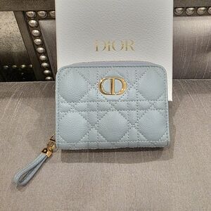 Christian Dior Caro Scarlet Wallet
